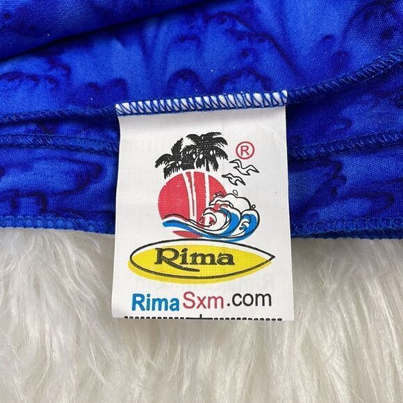 Rima Women’s Beach Wrap Size Large Blue Ombre Swimwear 68”L x 42 1/2” W - Picture 3 of 5